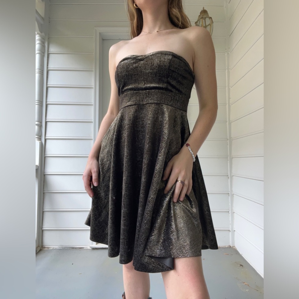 Free people strapless dress